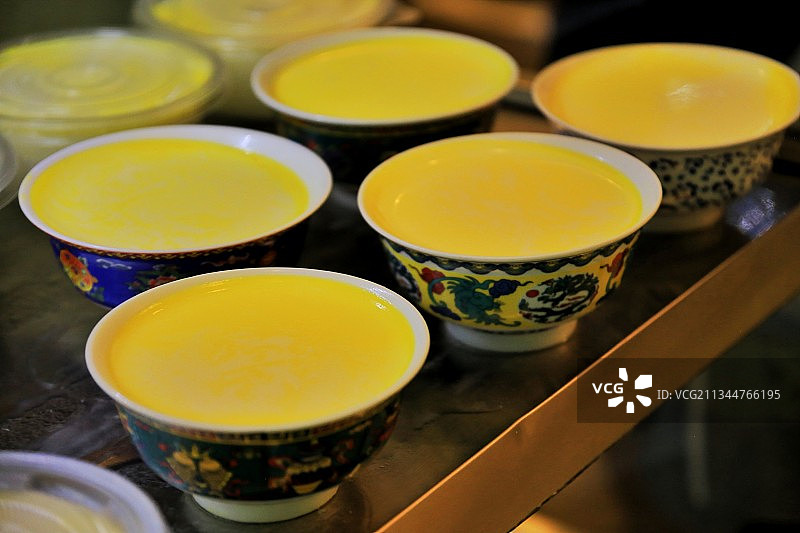 西宁特色酸奶图片素材