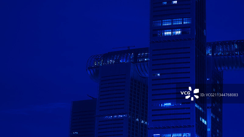 克莱因蓝城市图片素材