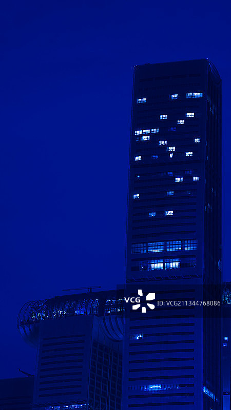 克莱因蓝城市图片素材