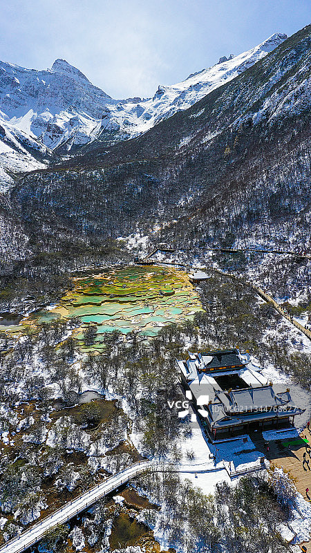 黄龙冬日图片素材