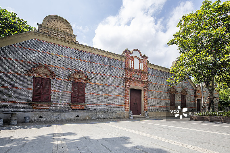 浦东新区为数不多的古民宅李氏民宅图片素材