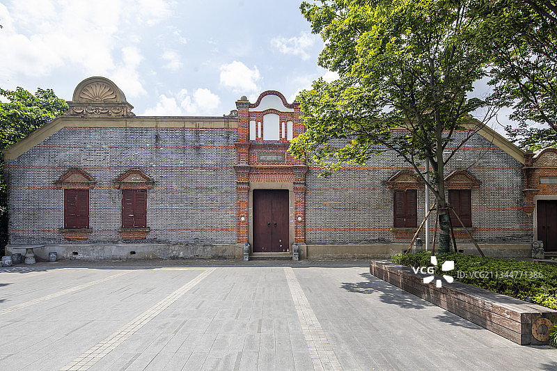 浦东新区为数不多的古民宅李氏民宅图片素材