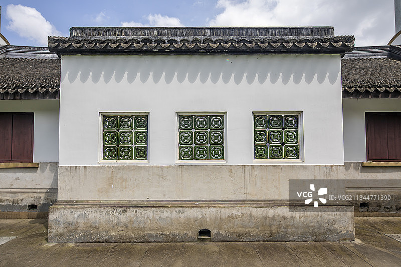 浦东新区为数不多的古民宅李氏民宅图片素材