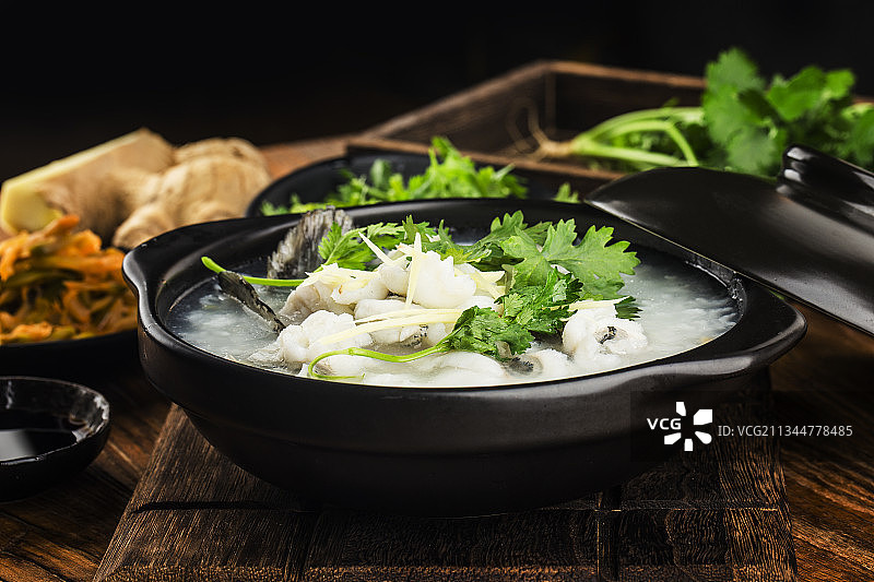 鱼片粥图片素材