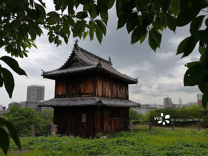 福冈城遗址公园图片素材