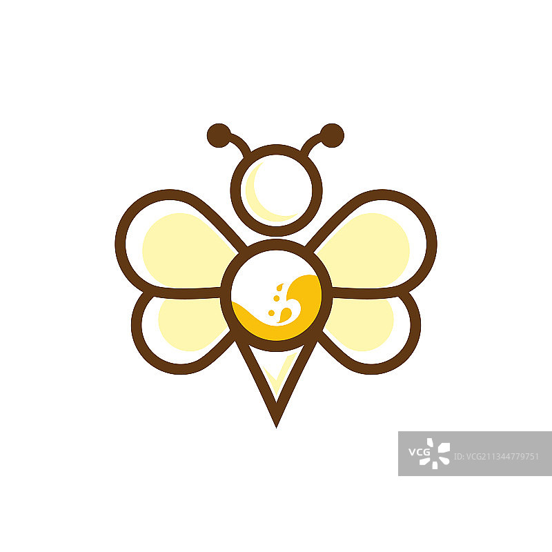 蜜蜂元素图标设计图片素材