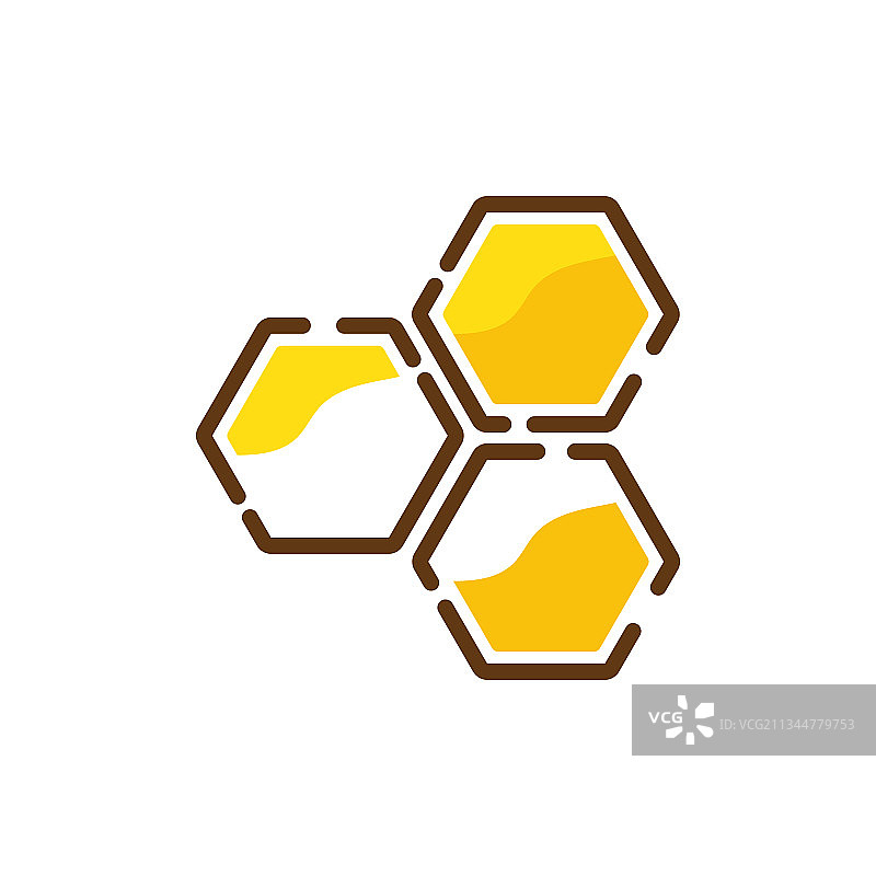 蜜蜂元素图标设计图片素材