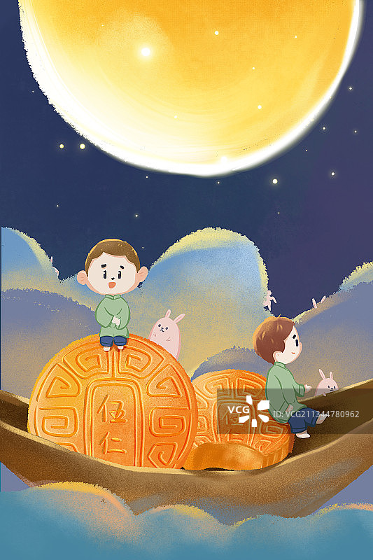 中秋月饼图片素材