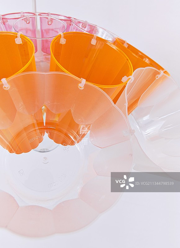 彩色烧杯手工灯罩图片素材