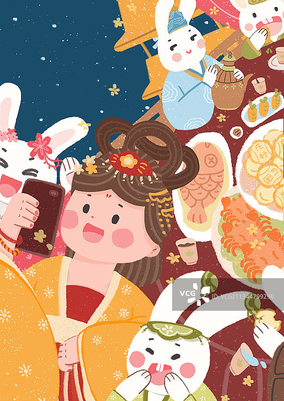 中秋团圆图片素材