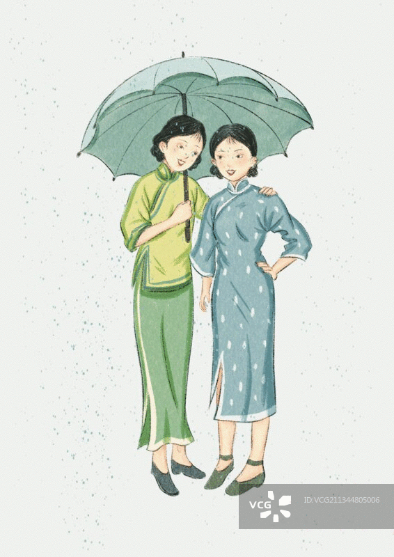 下雨了图片素材