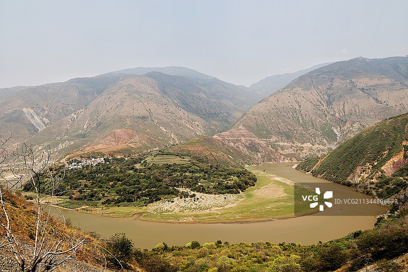 红河州峡谷图片素材