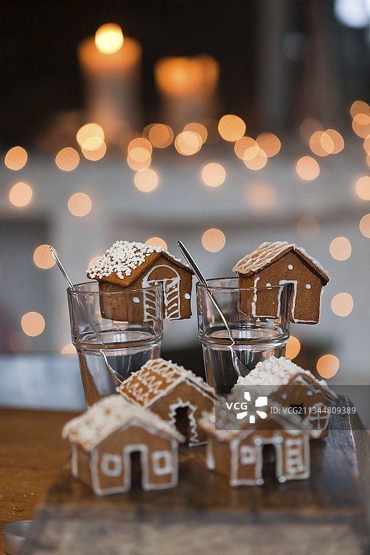 装饰姜饼屋图片素材