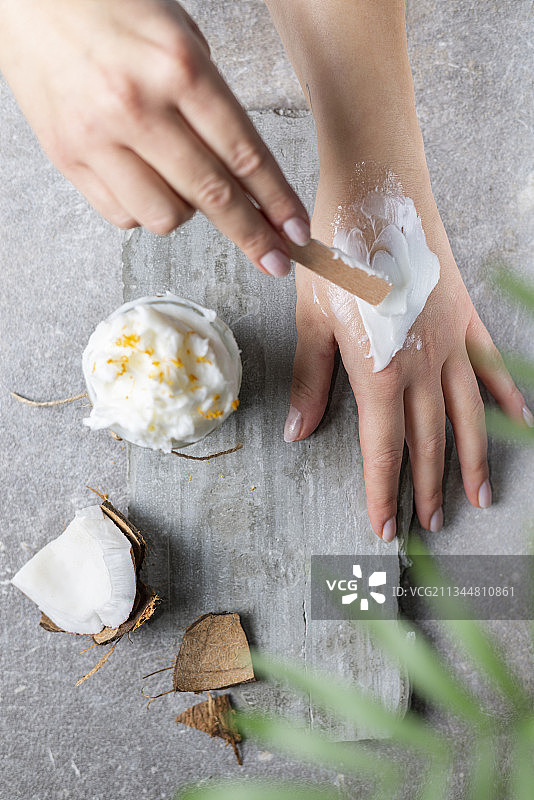 乳木果身体黄油图片素材