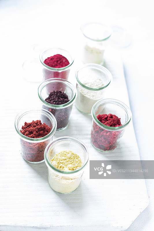 什锦水果粉图片素材