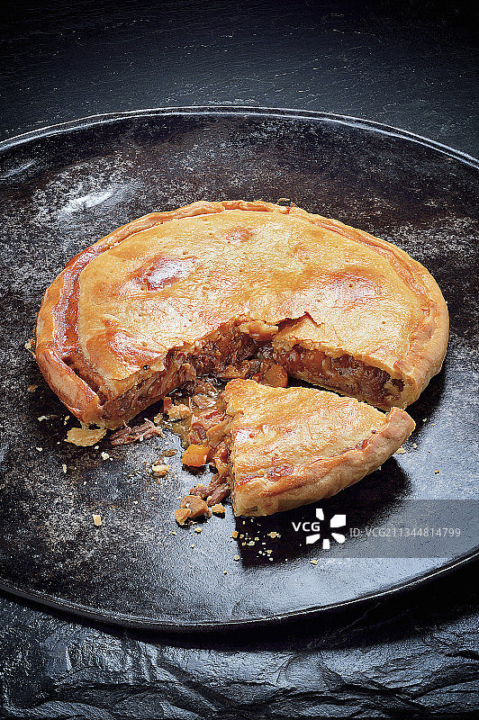 牛尾馅饼图片素材