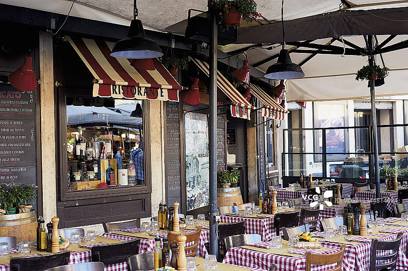 一家意大利传统餐厅图片素材