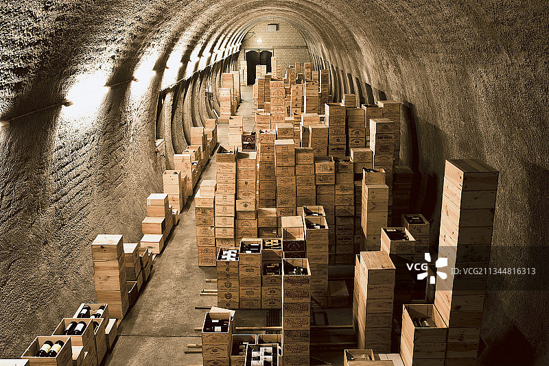 德国巴登-符腾堡州的葡萄酒窖图片素材