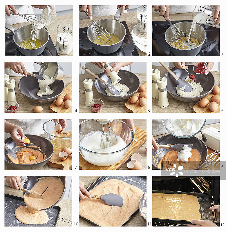 准备番茄卷图片素材