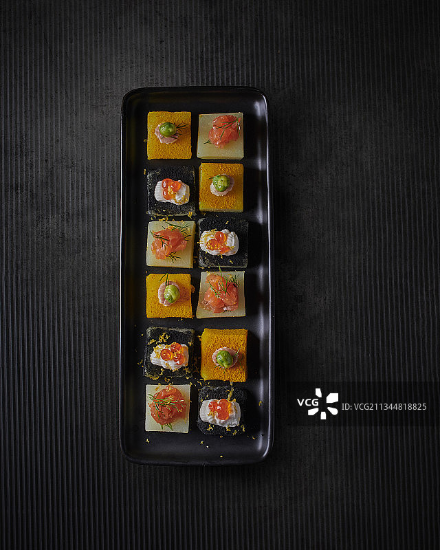 什锦餐前小吃图片素材