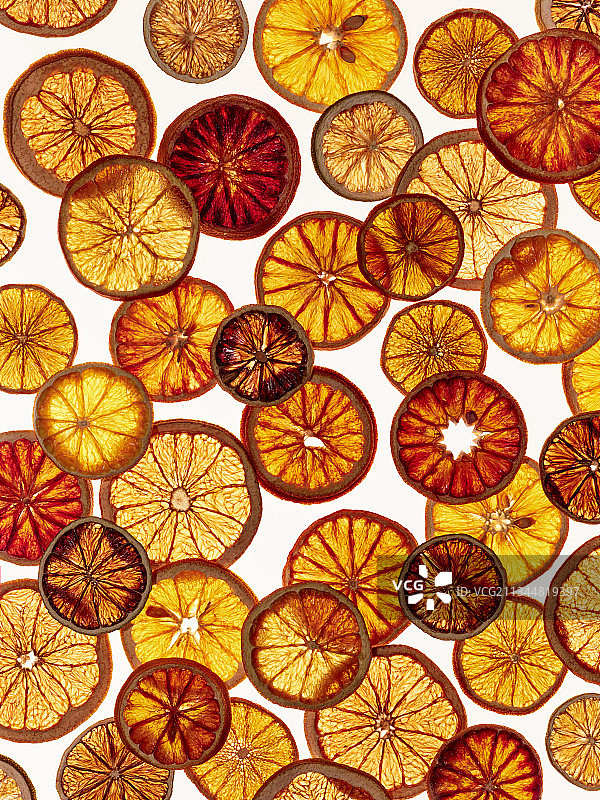 脱水柑橘片图片素材