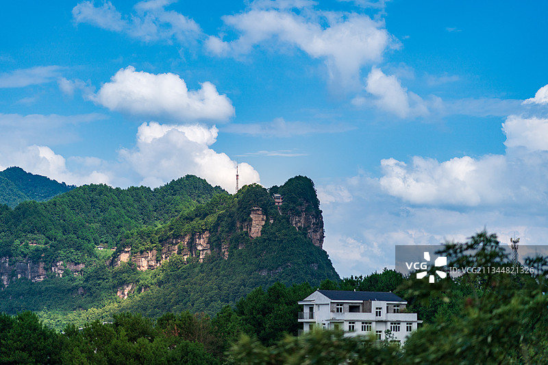 重庆綦江白云观图片素材