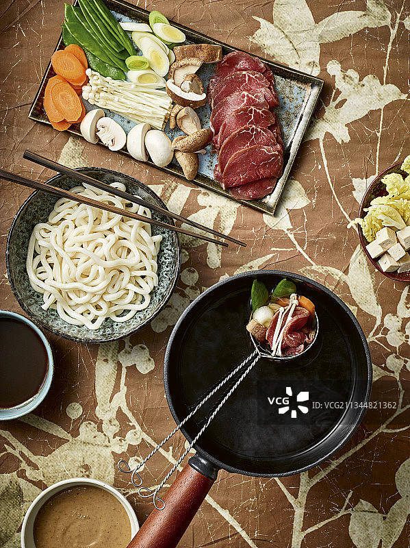 日式涮涮锅图片素材