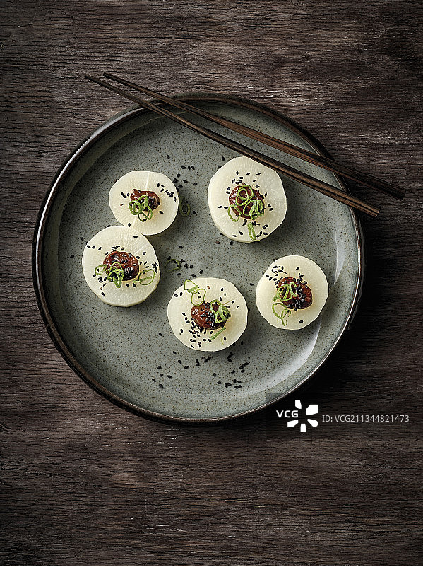 味增酱萝卜（日本料理）图片素材