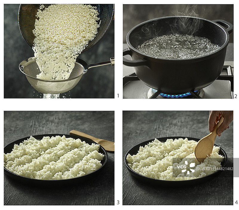 寿司米饭制作图片素材