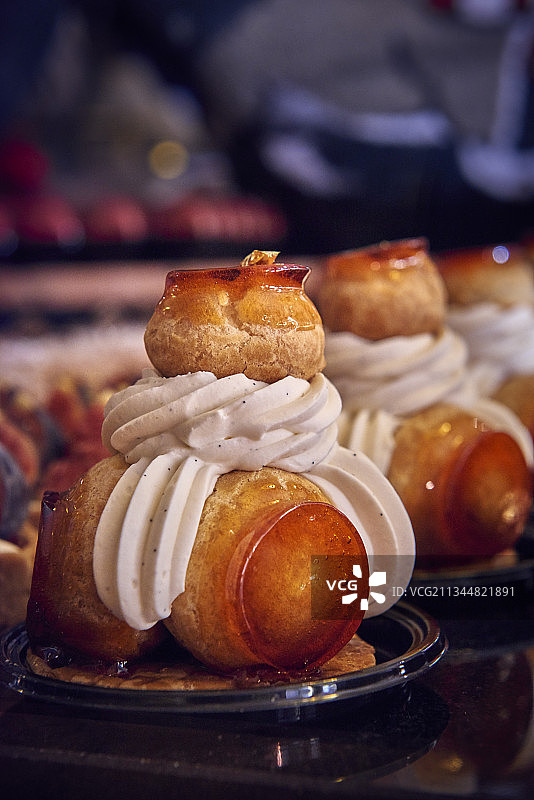 圣多诺黑(来自法国的甜点)图片素材