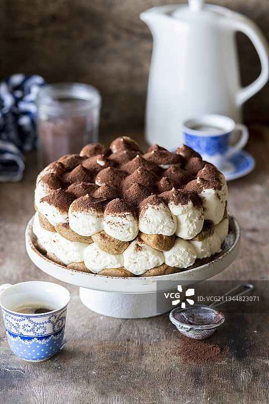 Tiramisu cake图片素材