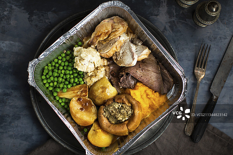 外卖晚餐盒图片素材