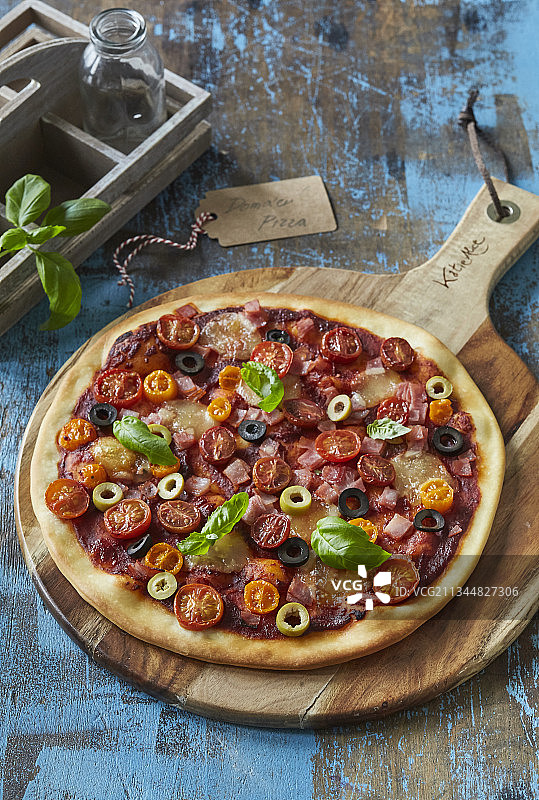 意大利披萨图片素材