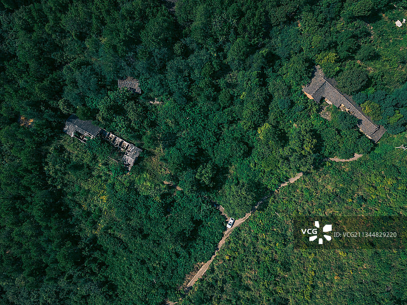 山区村落图片素材