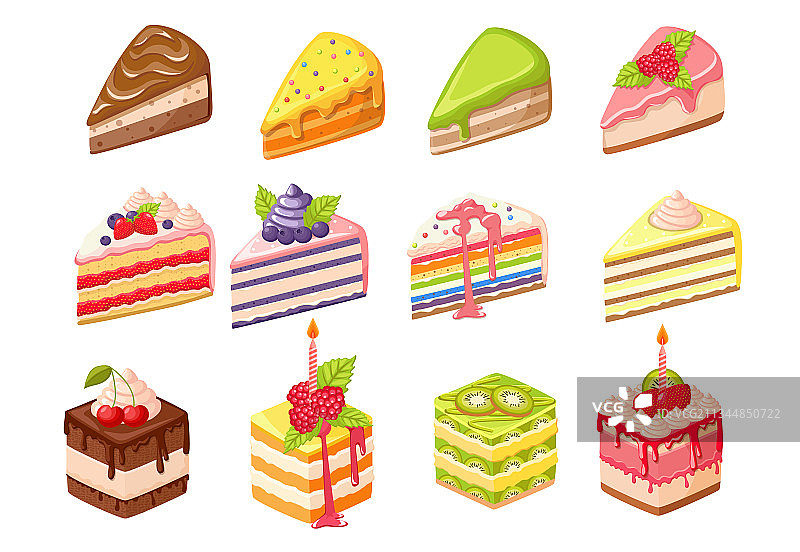 生日蛋糕甜点蜡烛图片素材