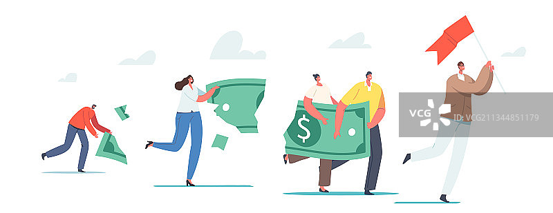 投资金融亏损的人物图片素材