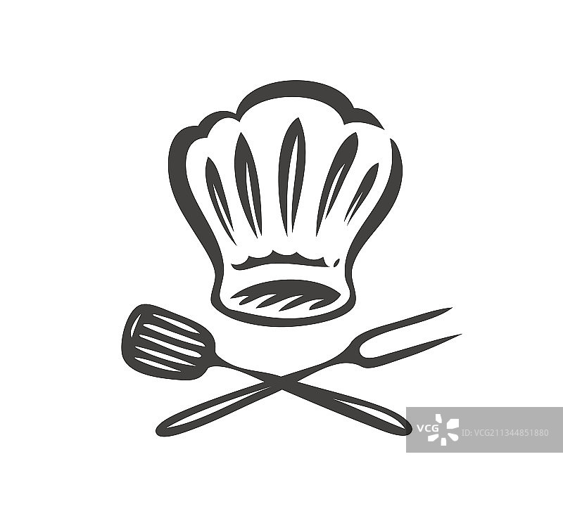 烧烤美食概念肉店logo图片素材