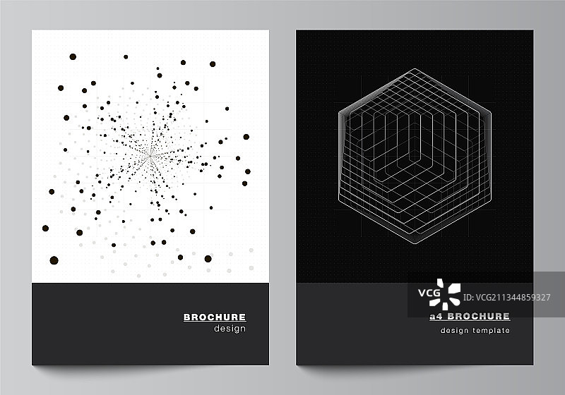 A4封面设计模板图片素材