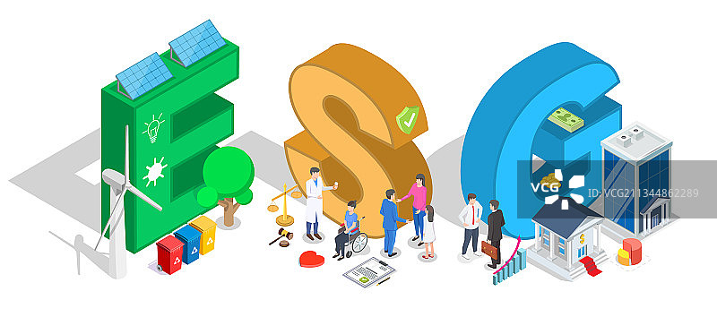 环境社会企业管治图片素材