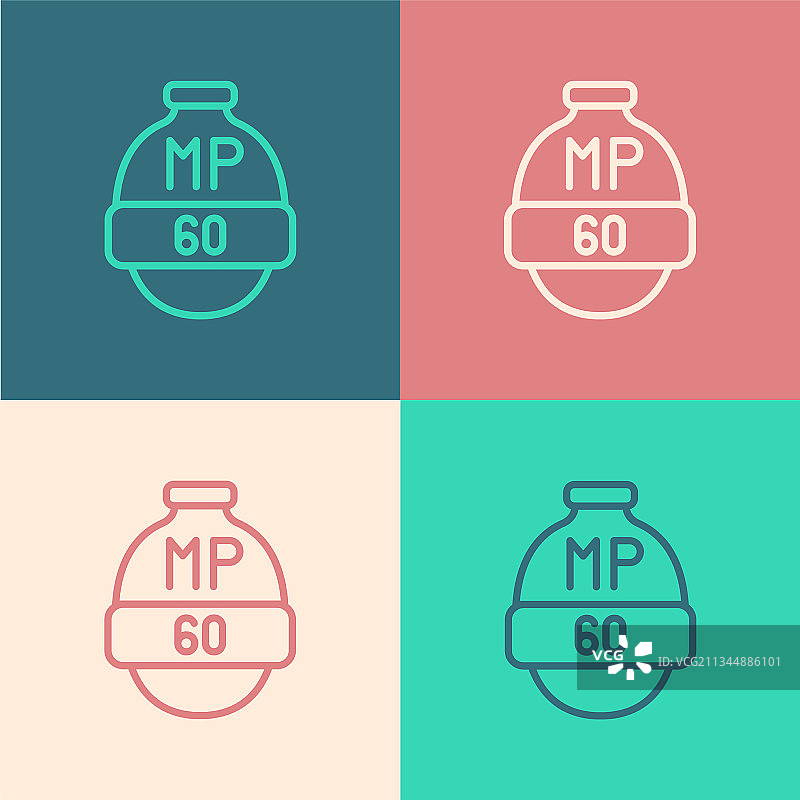 波普艺术线条彩色背景游戏吧图标图片素材