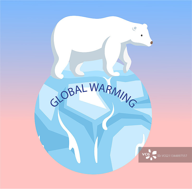 全球变暖期间的动物图片素材