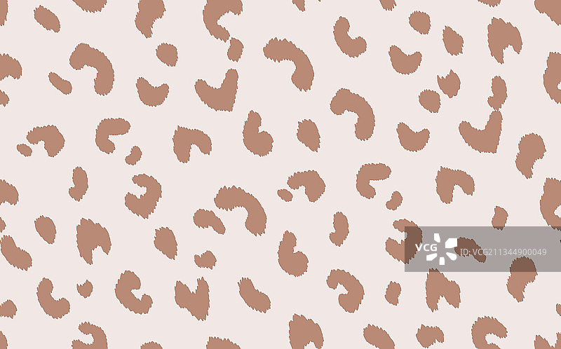 抽象现代豹纹动物无缝隙图片素材