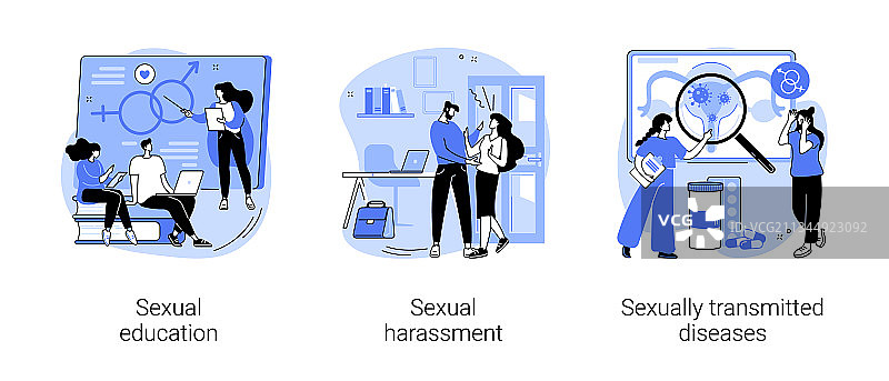 性行为抽象概念图片素材