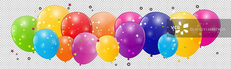 庆祝用气球PNG免抠图图片素材