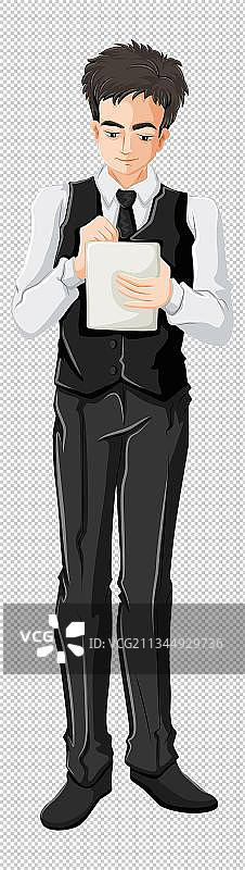 男服务生图片图片素材