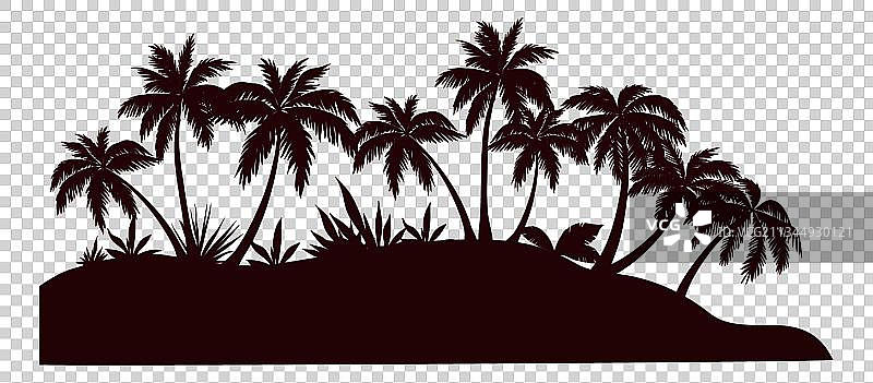 岸边海藻树png免抠图图片素材