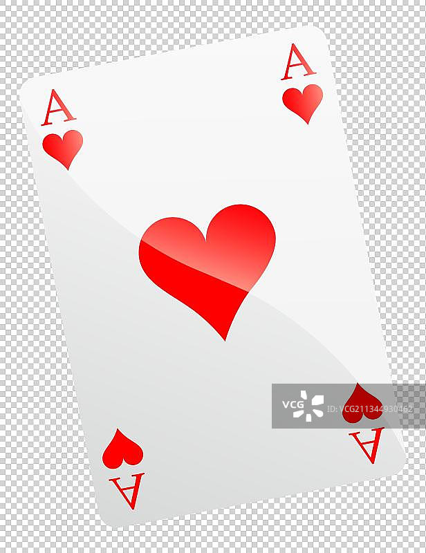 红心A 扑克牌图片素材