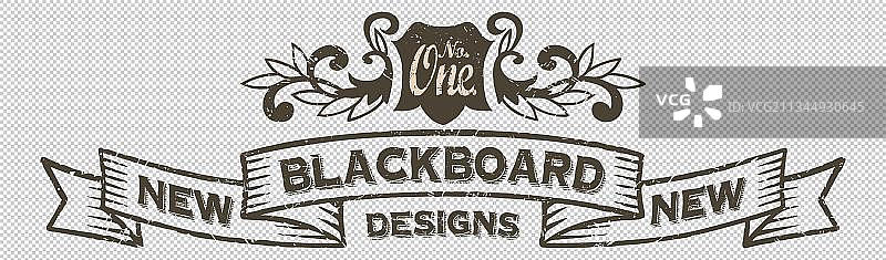 装饰线性绸带边框图片素材