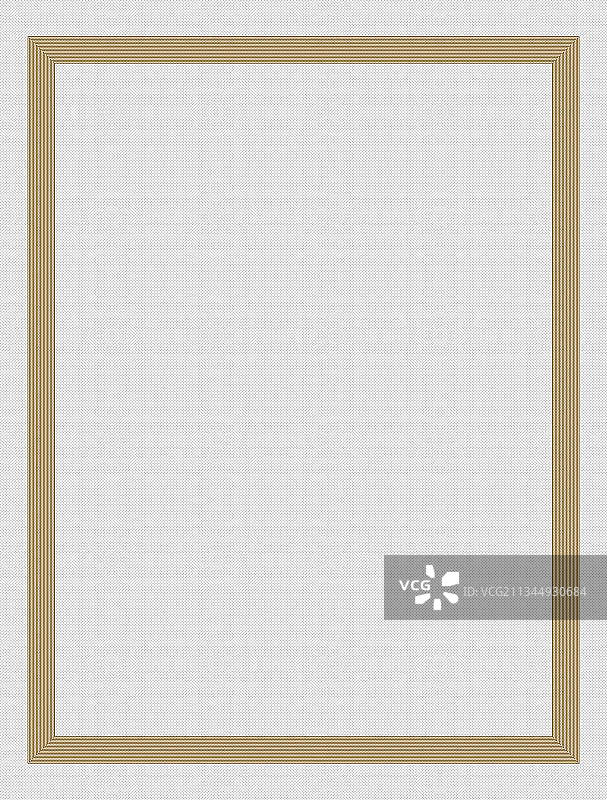 装饰画木框PNG免抠图图片素材