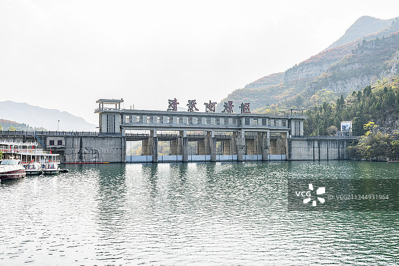 河南焦作博爱红旗水库青天河风景区图片素材